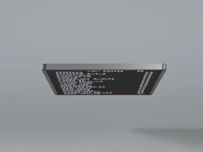 Coffee Shop Sign Free 3D model