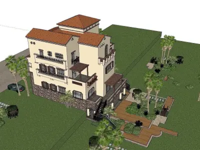 Regal-Luxury-Villa Area-07 3D model