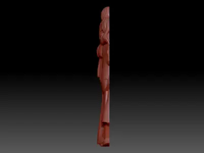 Elderly Couple 3D print model