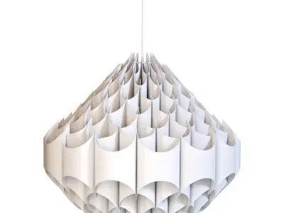 Rhytmic pendant lamp 3D model
