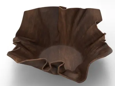 Irregular Vase Low-poly 3D model