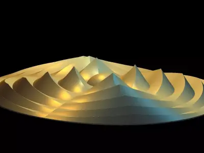 Circular Decoration Model 3D print model