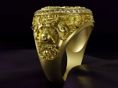 Eye of Providence 3D print model