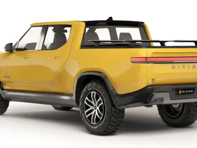 R1T Pick-up electric 2022 3D model