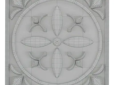 Decorative panels - Set 2 3D model