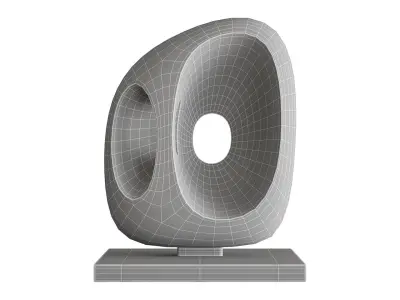 Abstract sculpture 3D model