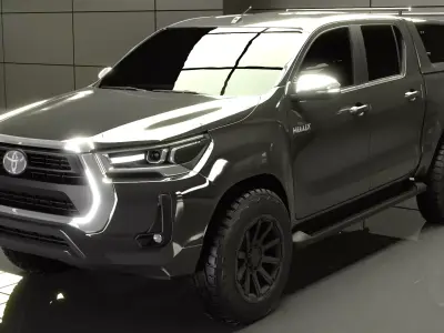 Toyota Hilux 2022 3D model