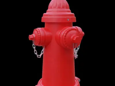 Metropolitan Fire Hydrant 3D model
