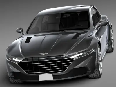 Aston Martin Lagonda 2016 3D model