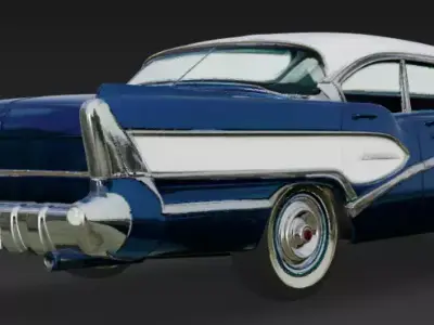 Buick Special 2 Door Sedan 1957 3D model 3D print model 3D print model V3