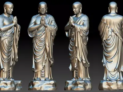 Venerable Ananda  3D print model