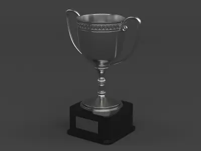 Trophy Cup 3D model 23
