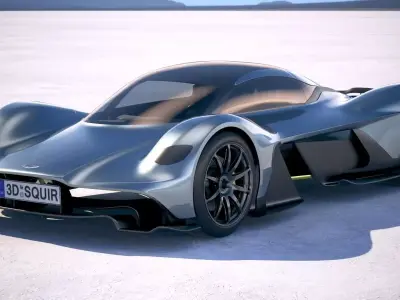 Aston Martin AM RB 001 2018 3D model