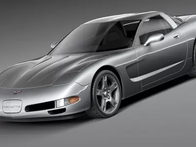 Chevrolet Corvette C5 targa 3D model