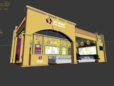 Exhibition - Area - 13X6-3DMAX2009-02 3D model
