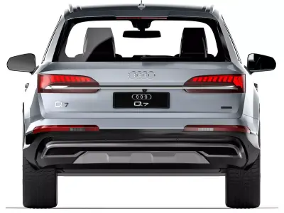 Audi Q7 2020 3D model