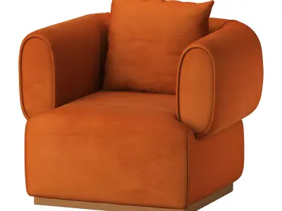 Loft design armchair 2889 3D model