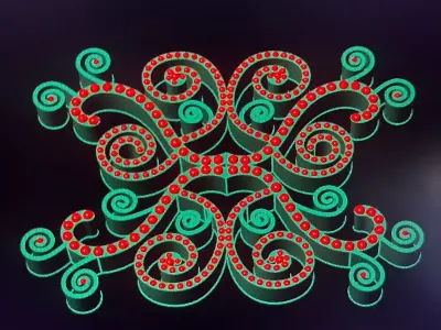 pattern Free 3D model purchase
