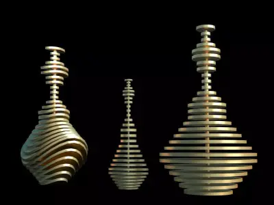 free vase Free 3D model