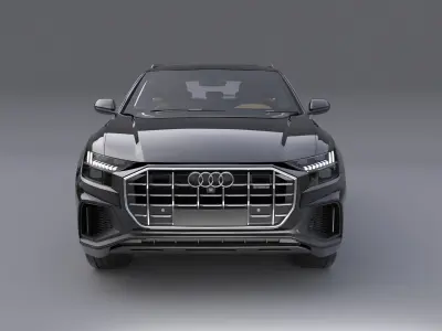 Audi Q8 2020 3D model