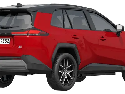 Toyota RAV4 GR sport 2026 3D model