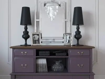 Chest of drawers 3D model