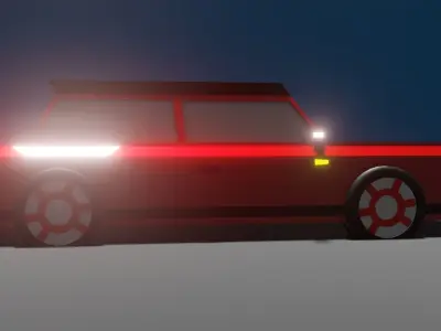 palathai car 3D model