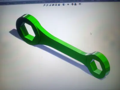 Spanner 22 and 20  3D print model