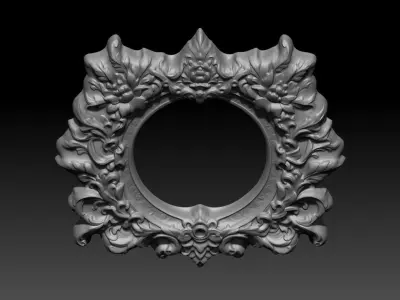 Bas relief Frame 240506 10 3D print model