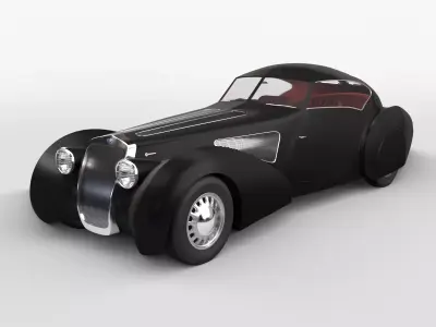 Delage D8 3D model