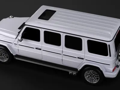 Mercedes AMG G 63 W463 2020 Limousine 3D model