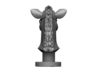 camel head 3D print model