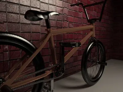 BMX bike WTP bicycle 3D model