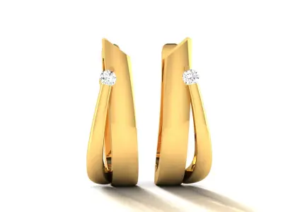 Women Earrings 3D print model