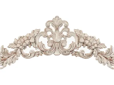 Classic carved 242 3D model