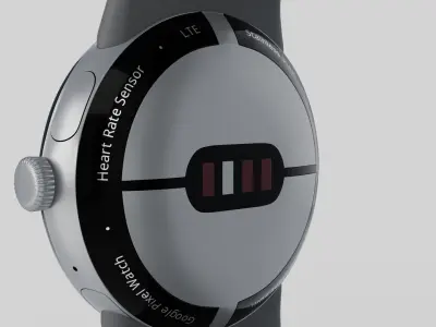 Google Pixel Watch 3D model