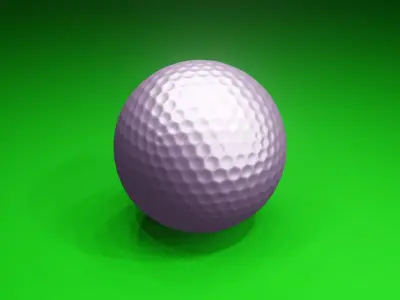 Golf Sports Ball 3D model