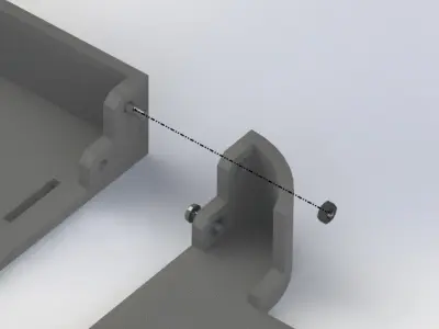 Printable RC CHASSIS CAR 3D print model