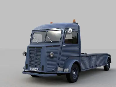 CITROEN HY TRUCK 1950 3D model