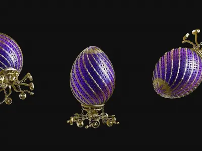 Egg FABERGE R9 3D model