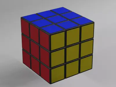 Rubiks Cube 3D model