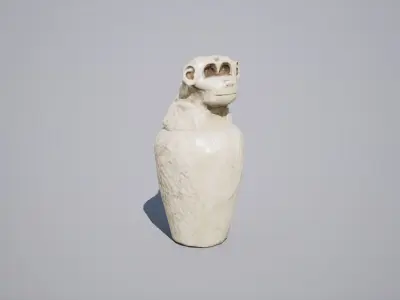 Canopy Vase Low-poly 3D model