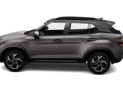 Hyundai Creta 2021  Low-poly 3D model