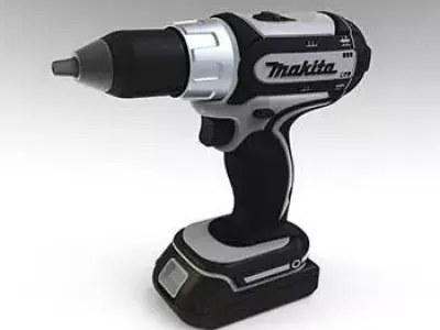 Cordless Drill 3D Model 3D print model