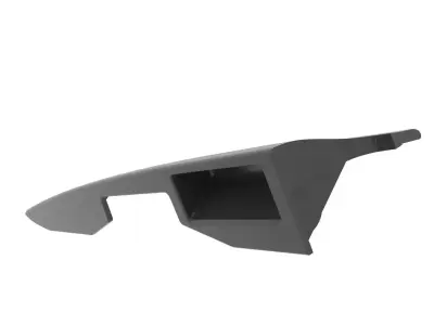 Trunk Door Trim Plate TOYOTA AVENSIS T210-220 3D print model