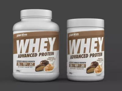Protein Powder 3D model