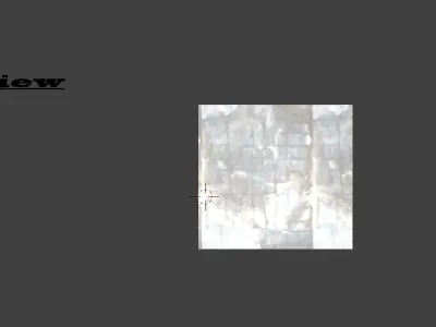 low poly building cube Low-poly 3D model