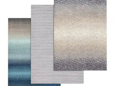 Rug Set 1870 3D model
