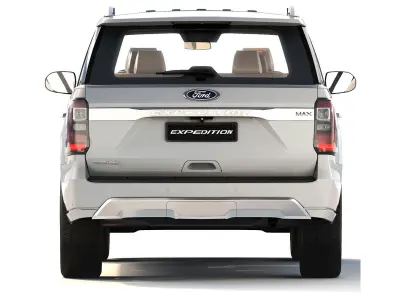 Expedition Platinum Max 2018 3D model