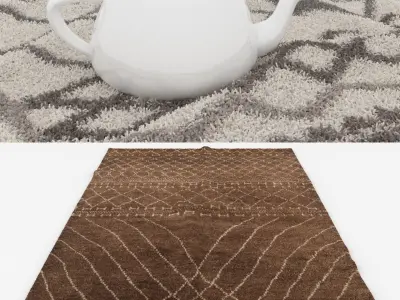 Rugs No 328 Low-poly 3D model